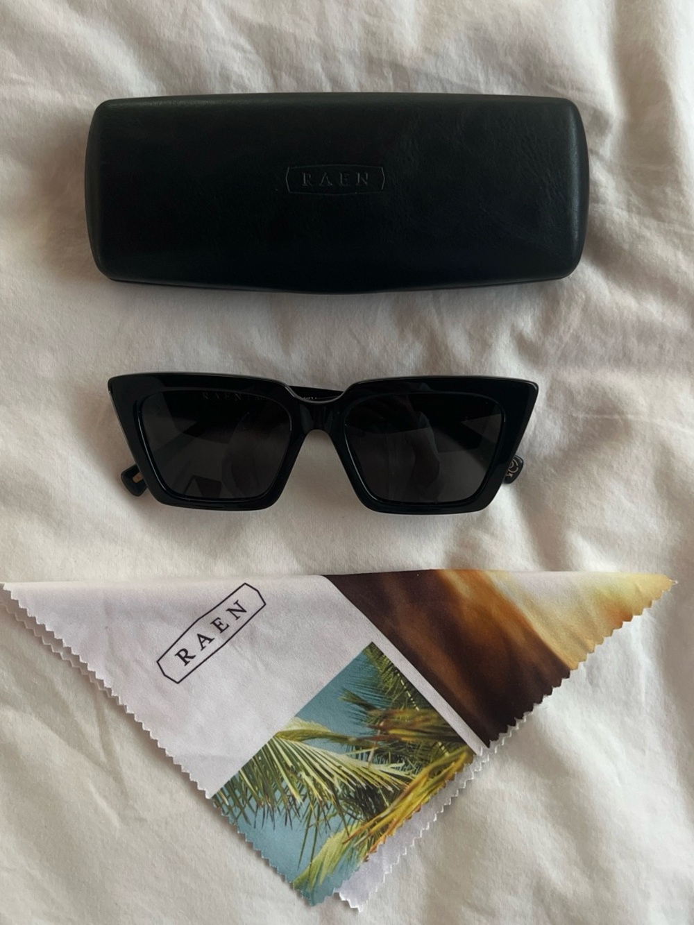 RAEN Black Polarized Sunglasses